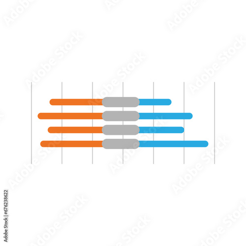 modern and minimalist business infographic