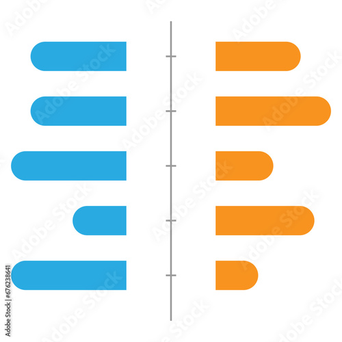 modern and minimalist business infographic