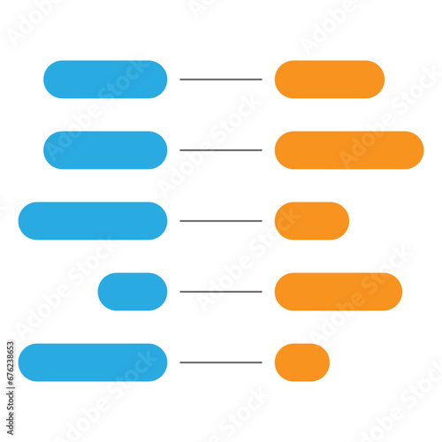 modern and minimalist business infographic