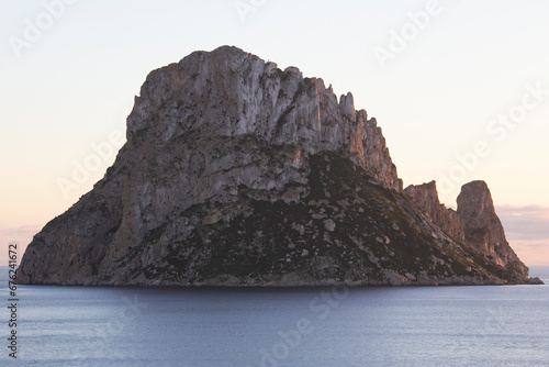 Views of the islets of es Vedra and es Vedranell in Ibiza, Balearic Islands, Spain. photo