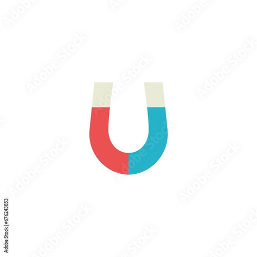 Horseshoe magnet icon. Magnet logo isolated on white background Free Download Horseshoe magnet icon. Magnet logo isolated on white background - GFXLoad