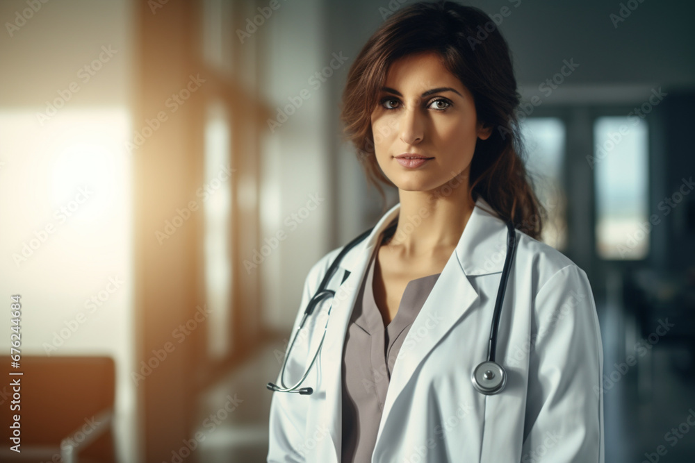 Female medical practitioner reassuring a patient Female medical practitioner reassuring a patient