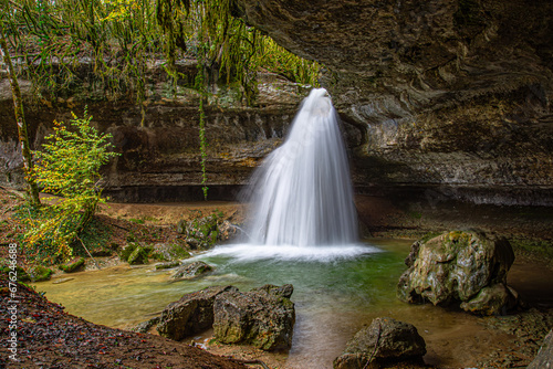 Cascade du Pain de Sucre  Arvi  re-en-Valromey   Ain  France