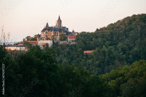 Schloss Wernigerode auf dem Agnesberg © ohenze