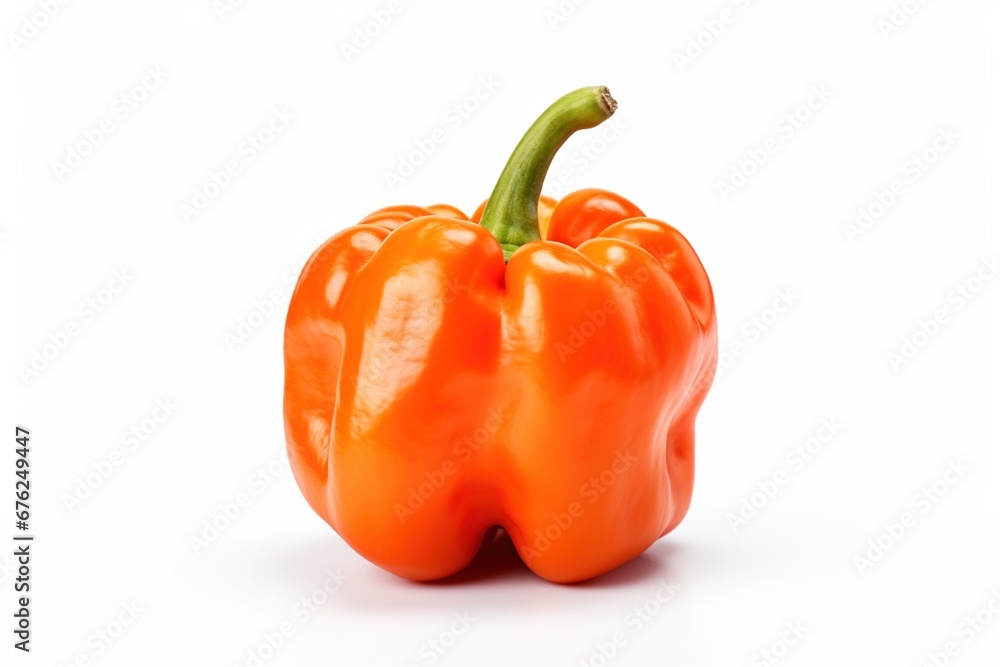 Habanero isolated on White Habanero isolated on White