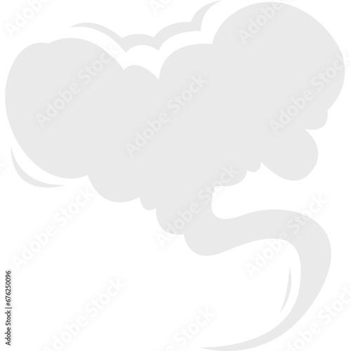 Vector Smoke Illustration