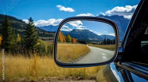 Automobile Rearview Mirror. 