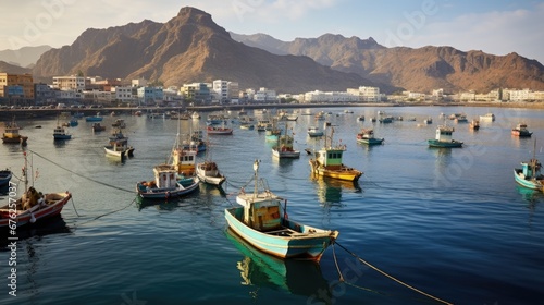 Harbor of Al Mukalla, Mukalla, Yemen.
 photo