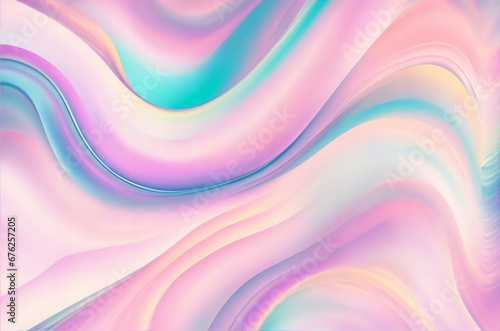 Pastel Wave pasttern pastel colour flowing abstract pastel pasttern photo