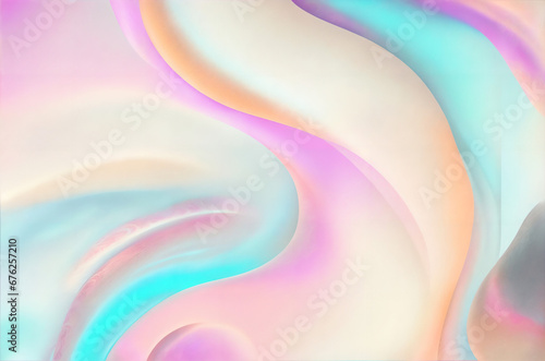 Pastel Wave pasttern pastel colour flowing abstract pastel pasttern