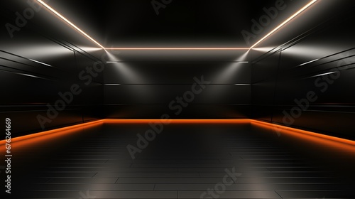 Exquisite Management of Light and Shadow on Wall Surface, Ideal for Impactful Product Presentations