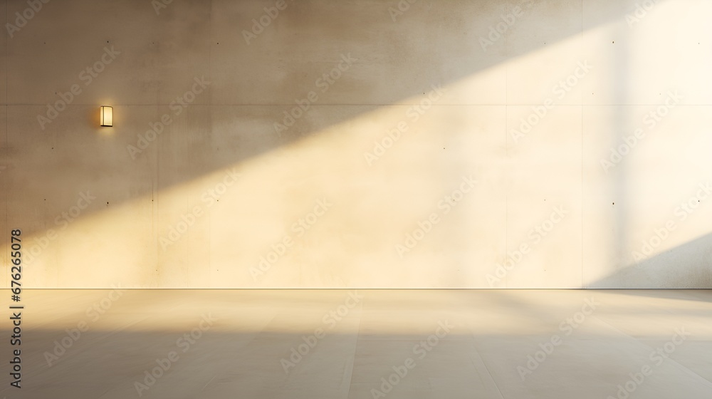 Wall with Captivating Play of Light and Shadow for Impactful Backgrounds Wall with Captivating Play of Light and Shadow for Impactful Backgrounds