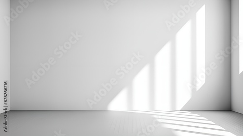 Wallpaper Mural Play of Light and Shadow on a Wall, Engaging Presentation and Display Background with Copy Space Torontodigital.ca