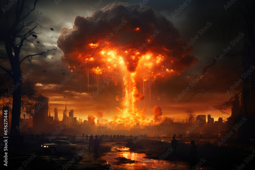 Catastrophic Nuclear Explosion Unleashes Chaos