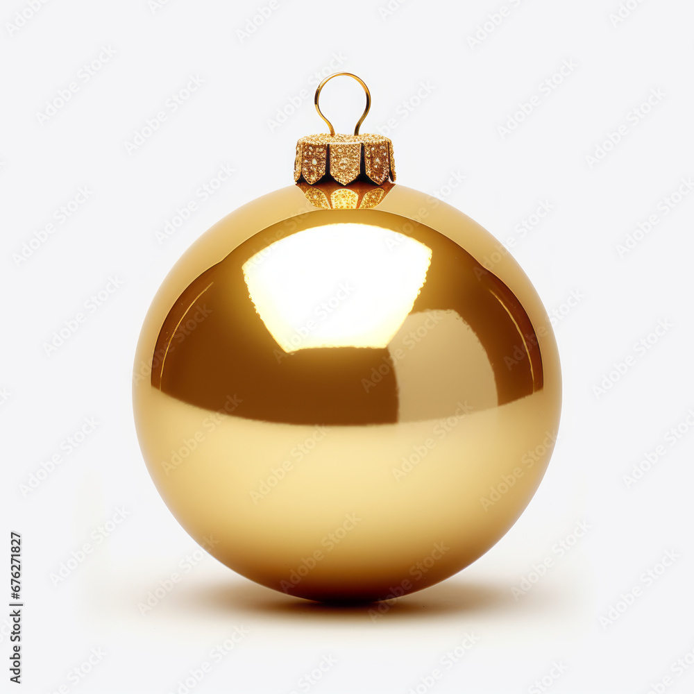 Gold decorated christmas balls Gold decorated christmas balls
