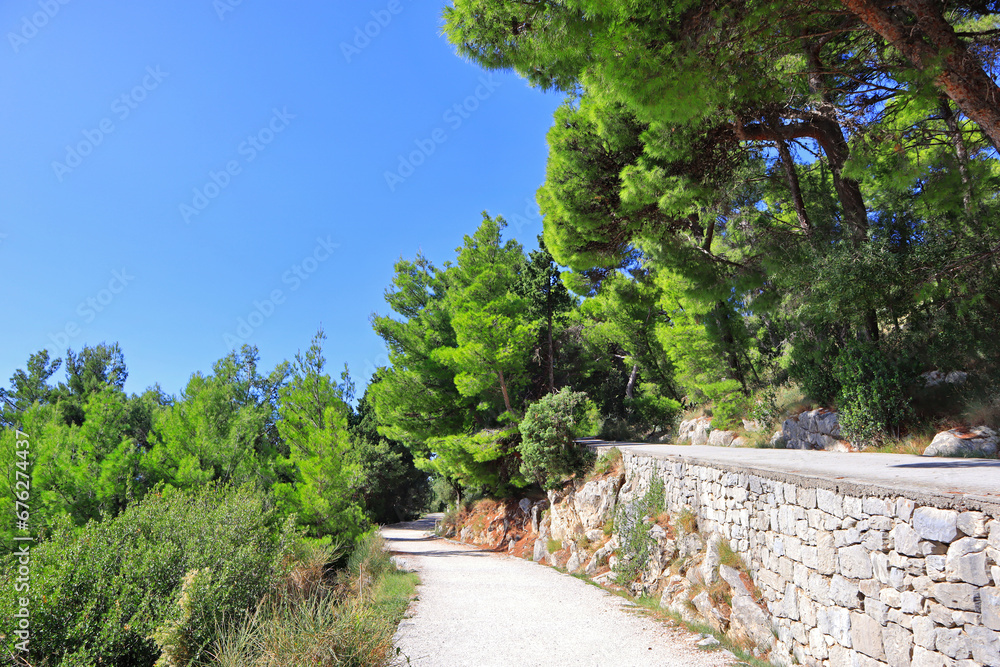 Forest Park Marjan in Split, Croatia Forest Park Marjan in Split, Croatia
