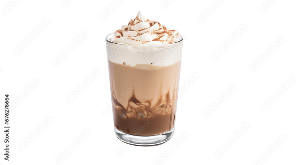 coffee latte with chocolate coffee latte with chocolate