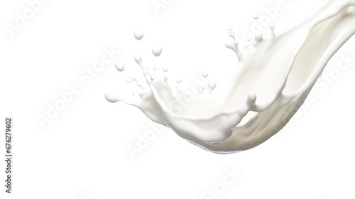 milk pour splackisolated white .splash of milk