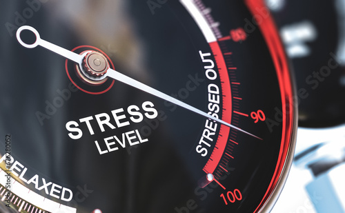 Stress test. Stressed out, occupational burnout.