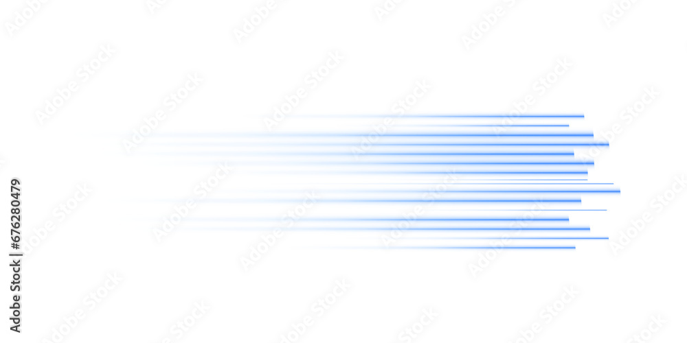 Fototapeta premium Linear Gradient PNG Transparent, blue Gradient Horizontal Linear Gradient Element, blue Color Gradient, Color Gradient PNG Image. Line speed Clipart PNG Images, Line Png For Advertisement Poster.