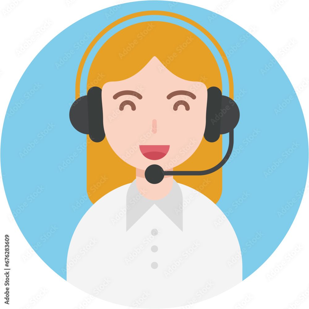 Obraz premium Customer Support Icon