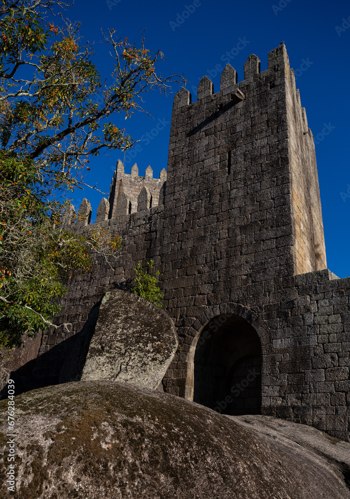 Portugal was born here, Castelo de Guimares, northern lands, Guimares, Minho, Portugal.