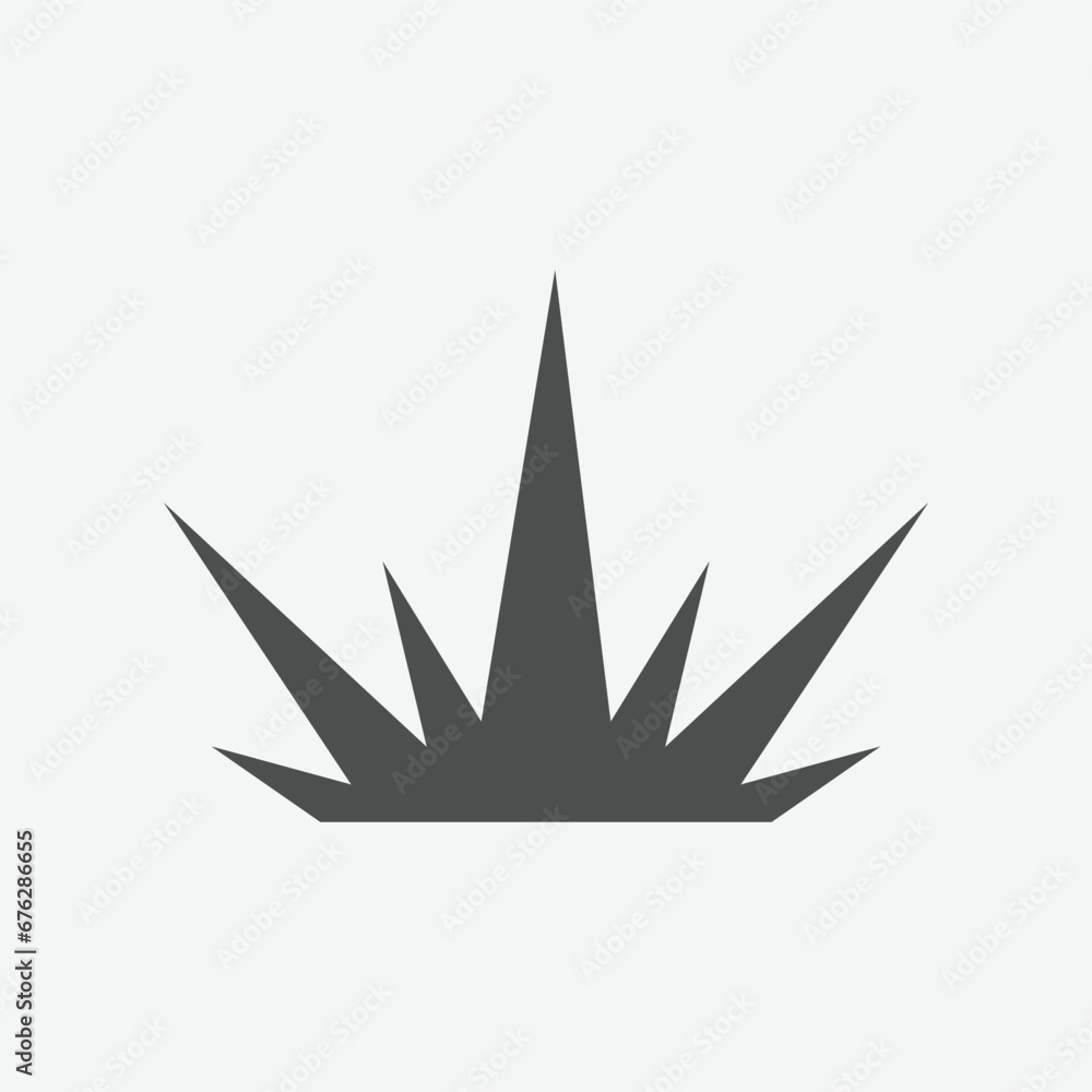 vector illustration of bomb, boom icon on grey background for website, ui ux and mobile design. vector illustration vector illustration of bomb, boom icon on grey background for website, ui ux and mobile design. vector illustration