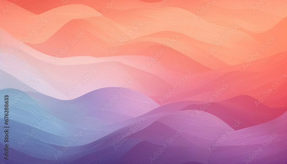Colorful flowing background