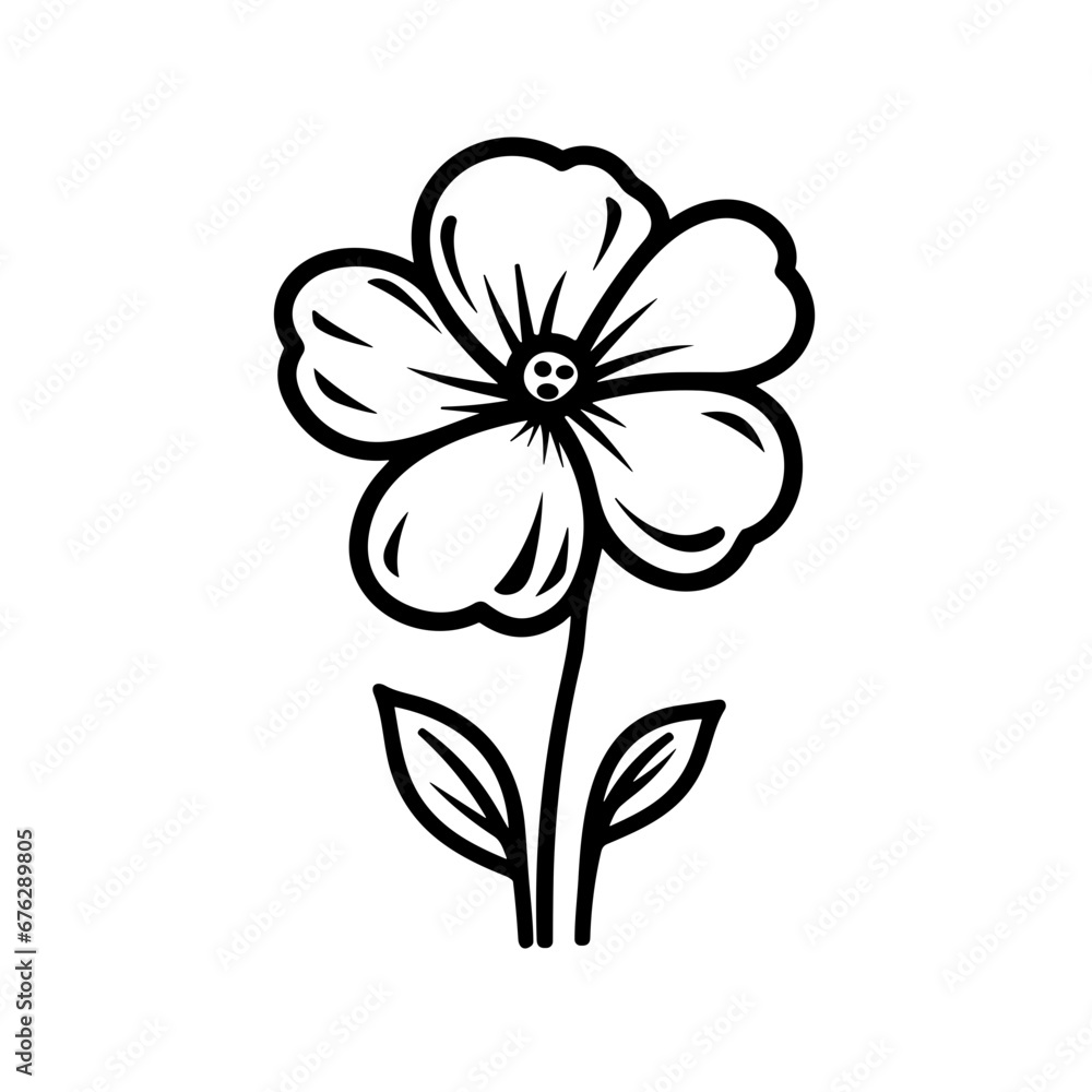 Obraz premium line drawing, line art png, line art prints, spring clipart, line art rose, rose clipart, floral svg, flower png, wildflower svg, flower clipart, bouquet svg, tattoo svg, line art, svg files, svg file