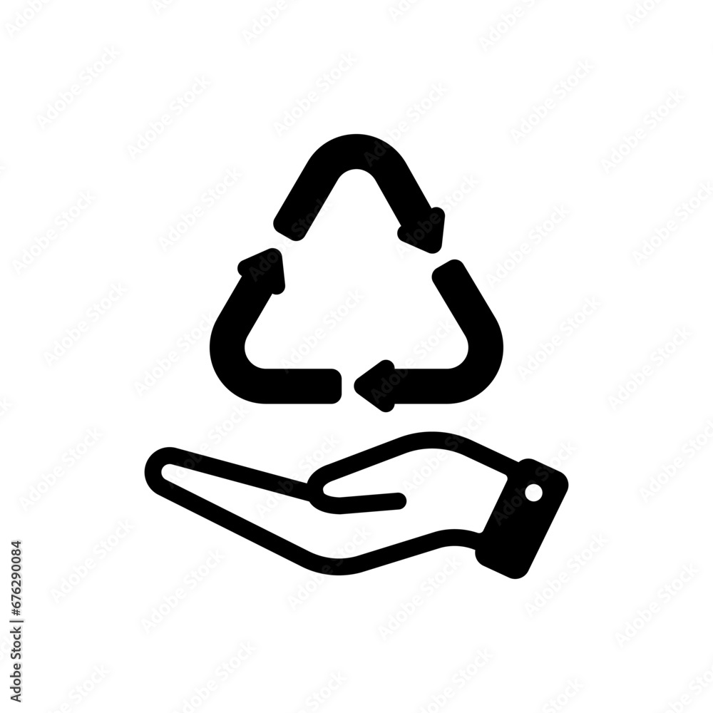 Reuse ( reusable ) , recycle vector icon illustration Reuse ( reusable ) , recycle vector icon illustration