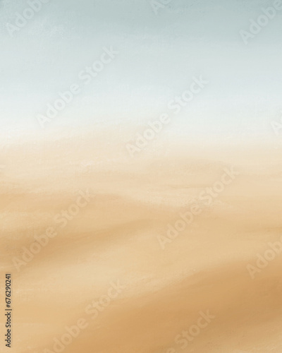 Abstract desert landscape background © SweetRenie