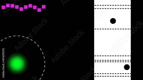 looped animation background. abstraction. for screensaver