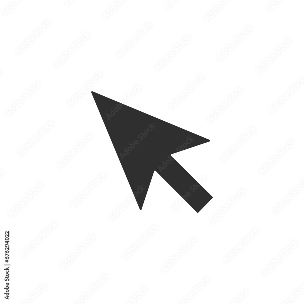 cursor icon on white background cursor icon on white background