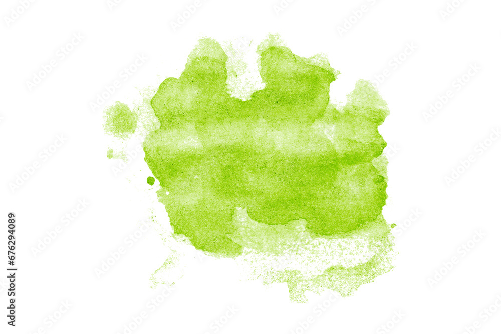 Green watercolor background. Artistic hand paint. Isolated on transparent background. Green watercolor background. Artistic hand paint. Isolated on transparent background.