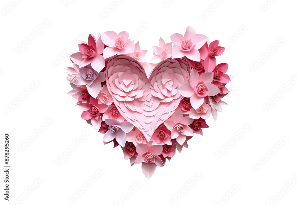 heart of pink rose Valentine heart of pink rose Valentine