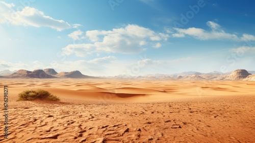 Desert background landscape. Background of the desert