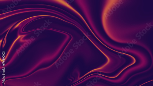 Liquify Abstract Background in Dark Blue  Purple  and Gold. Gradient liquid background
