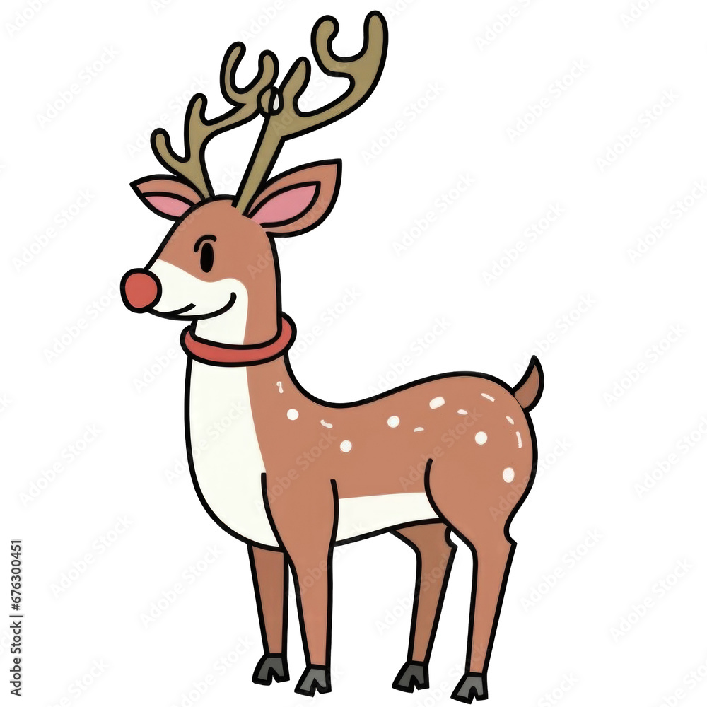 reindeer on Christmas Day, Decorate for Christmas reindeer on Christmas Day, Decorate for Christmas