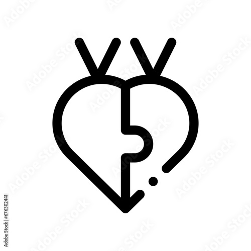 pendant line icon
