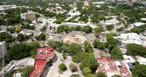 Timelapse of Monumento a la Patria in merida Yucatan Mexico photo