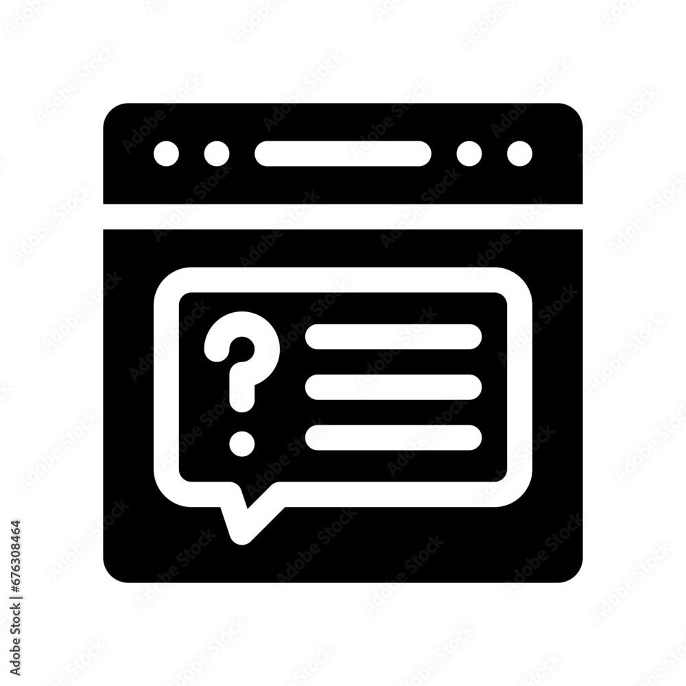 faqs glyph icon faqs glyph icon