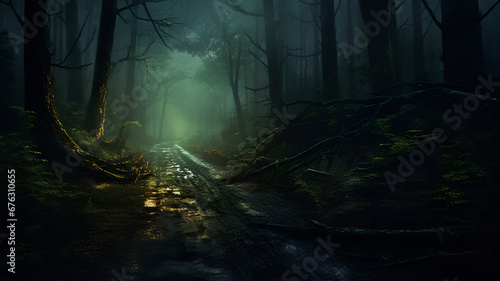  Enigmatic Journey Through a Mythical Forest