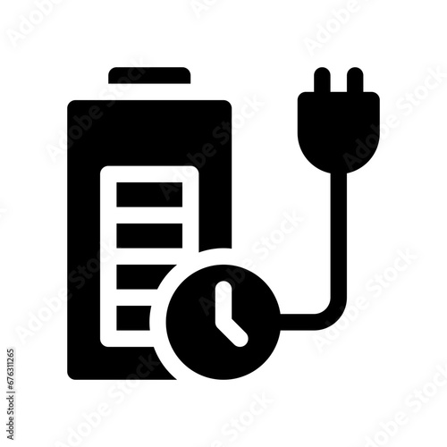 timer glyph icon