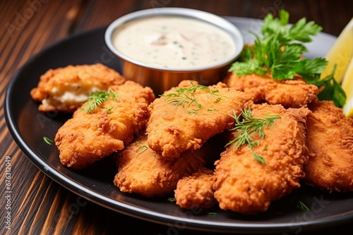 Southern Comfort: Fried Catfish Nuggets with Remoulade Sauce