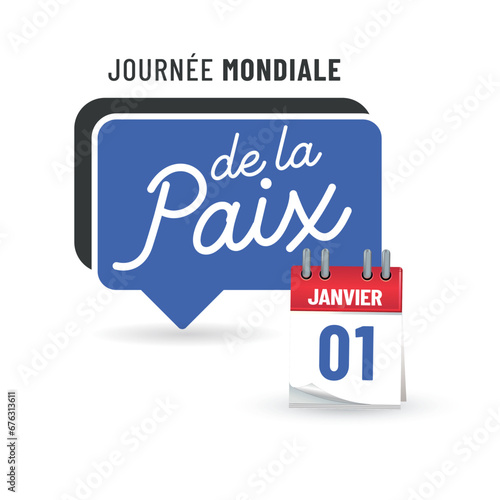journée mondiale de la paix le premier janvier