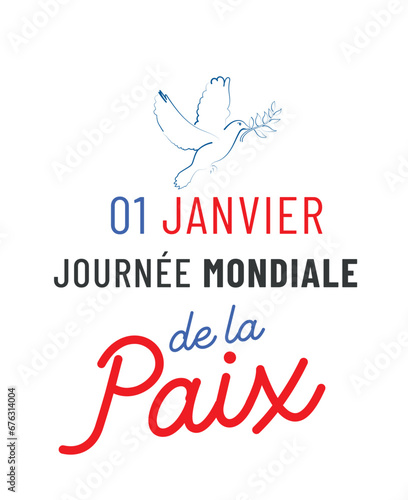 journée mondiale de la paix le premier janvier