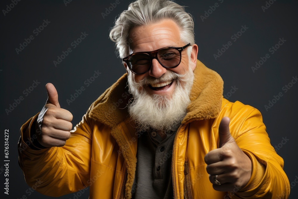 Alternative and rocker Santa Claus, less traditional image. Alternative and rocker Santa Claus, less traditional image.