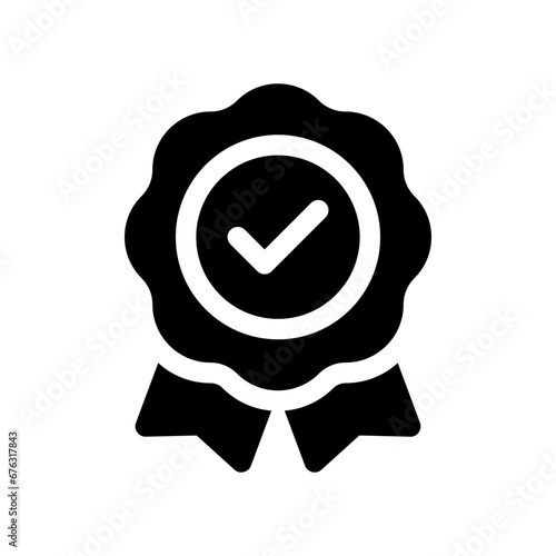 badge glyph icon
