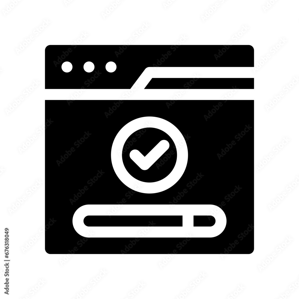web page glyph icon web page glyph icon