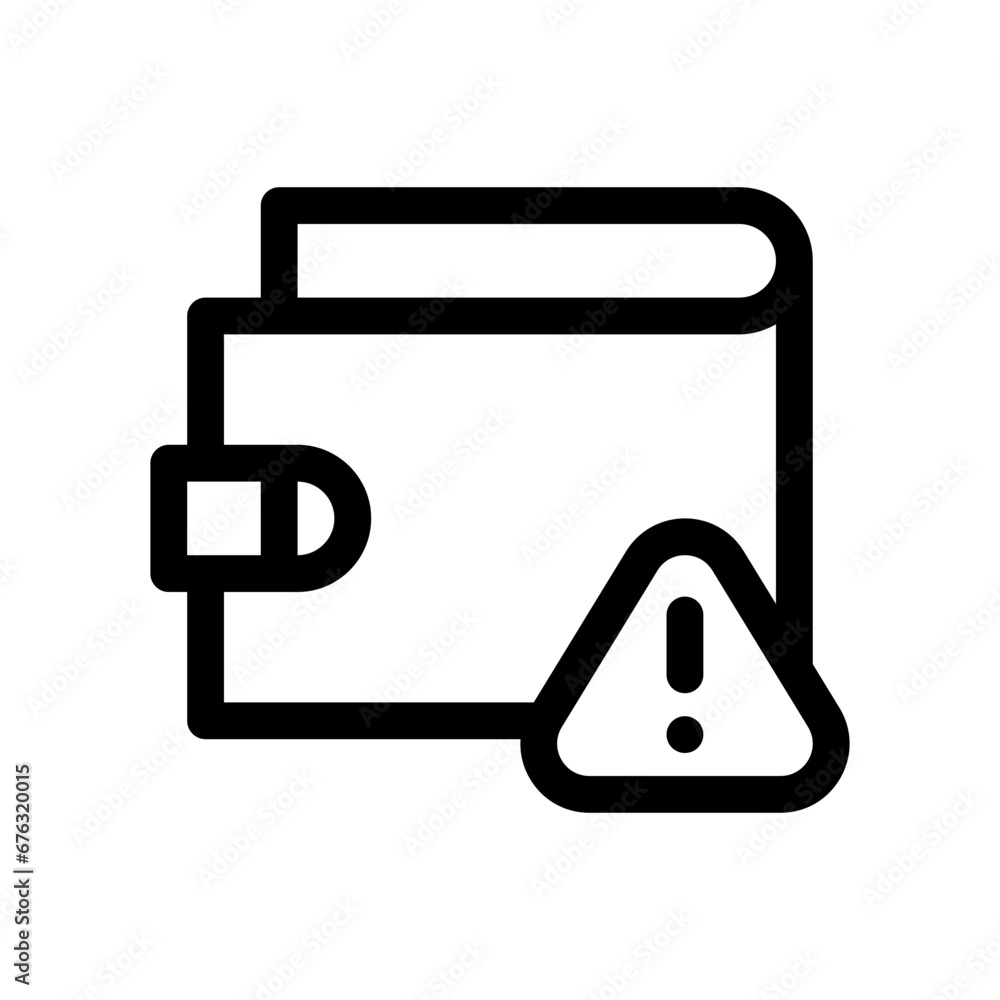wallet line icon wallet line icon